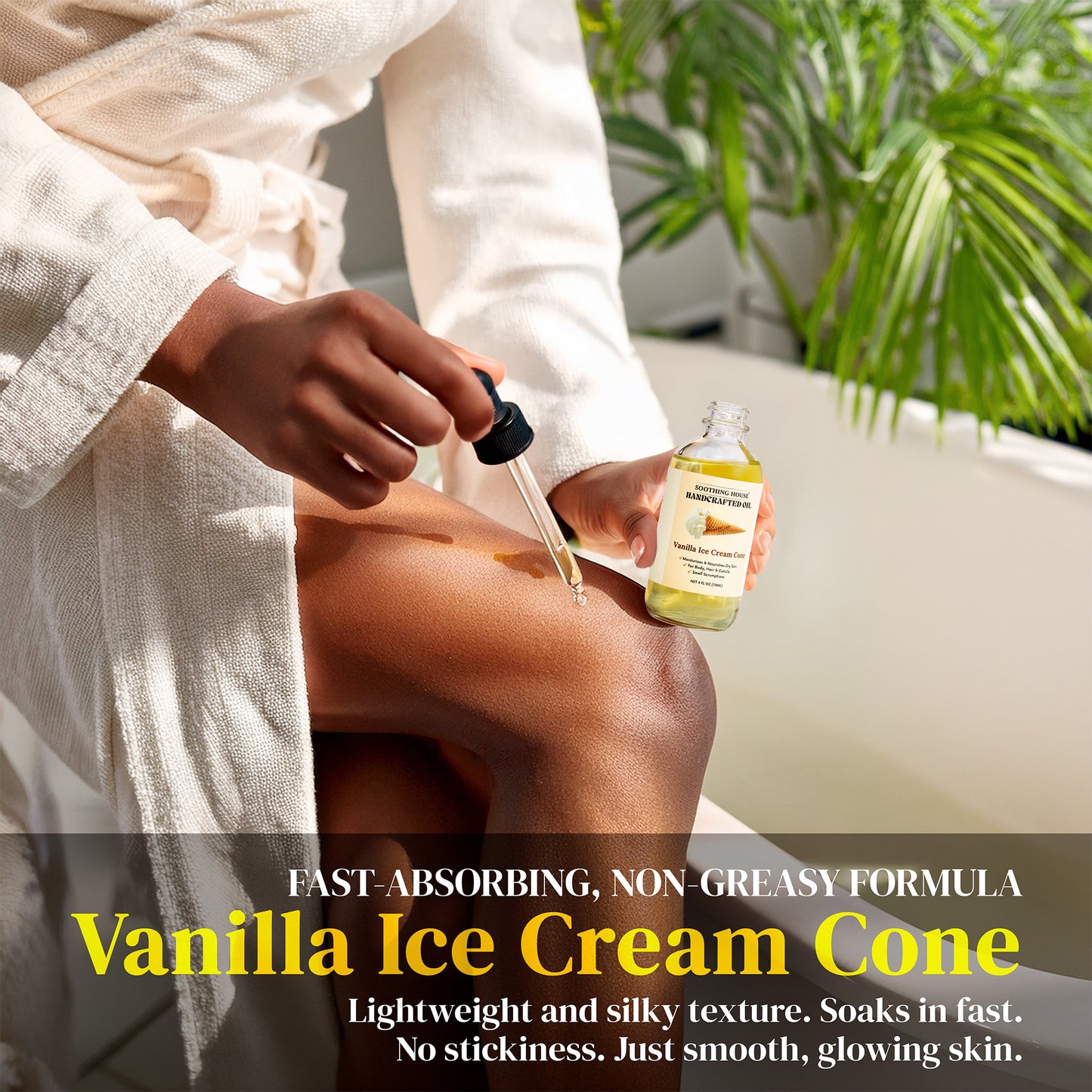 Vanilla Dream Trio Bundle – Gourmand Body Oil Set with Coconut Cream Pie, Pistachio Vanilla Caramel, and Vanilla Ice Cream Cone Scents
