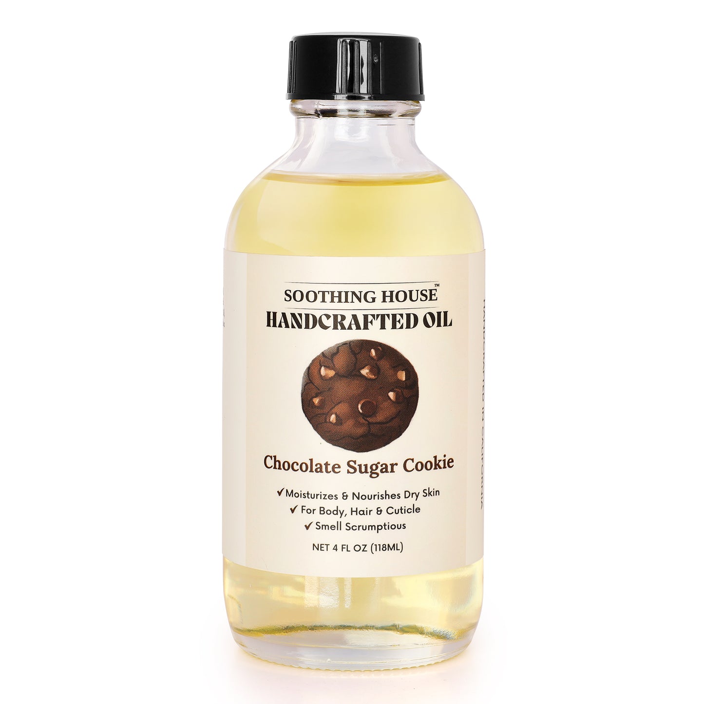 Handcrafted Chocolate Sugar Cookie Body Oil (4 Fl Oz)