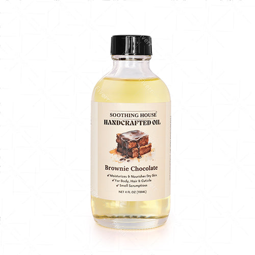 Handcrafted Brownie Chocolate Body Oil (4 Fl Oz)