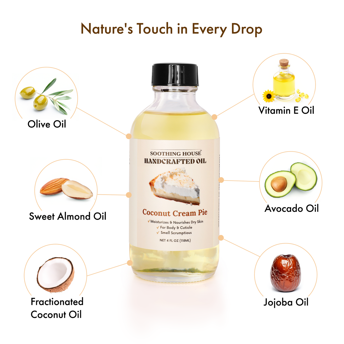 Best-Selling Trio: Coconut Cream Pie + Strawberry Shortcake + Vanilla Bean (4 Fl Oz Each)