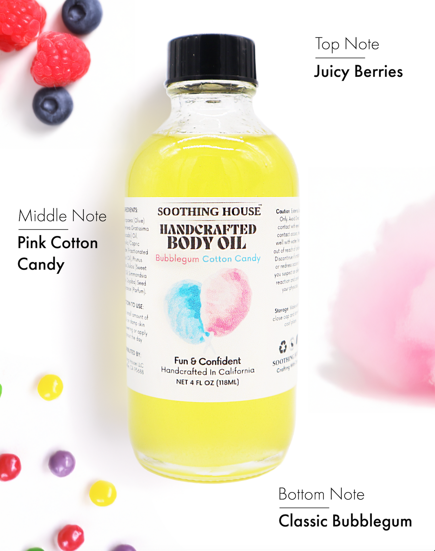 Soothing House: Dessert & Fruit-Inspired Body Oil Collection – Nourishing, Fast-Absorbing Scents for Glowing Skin