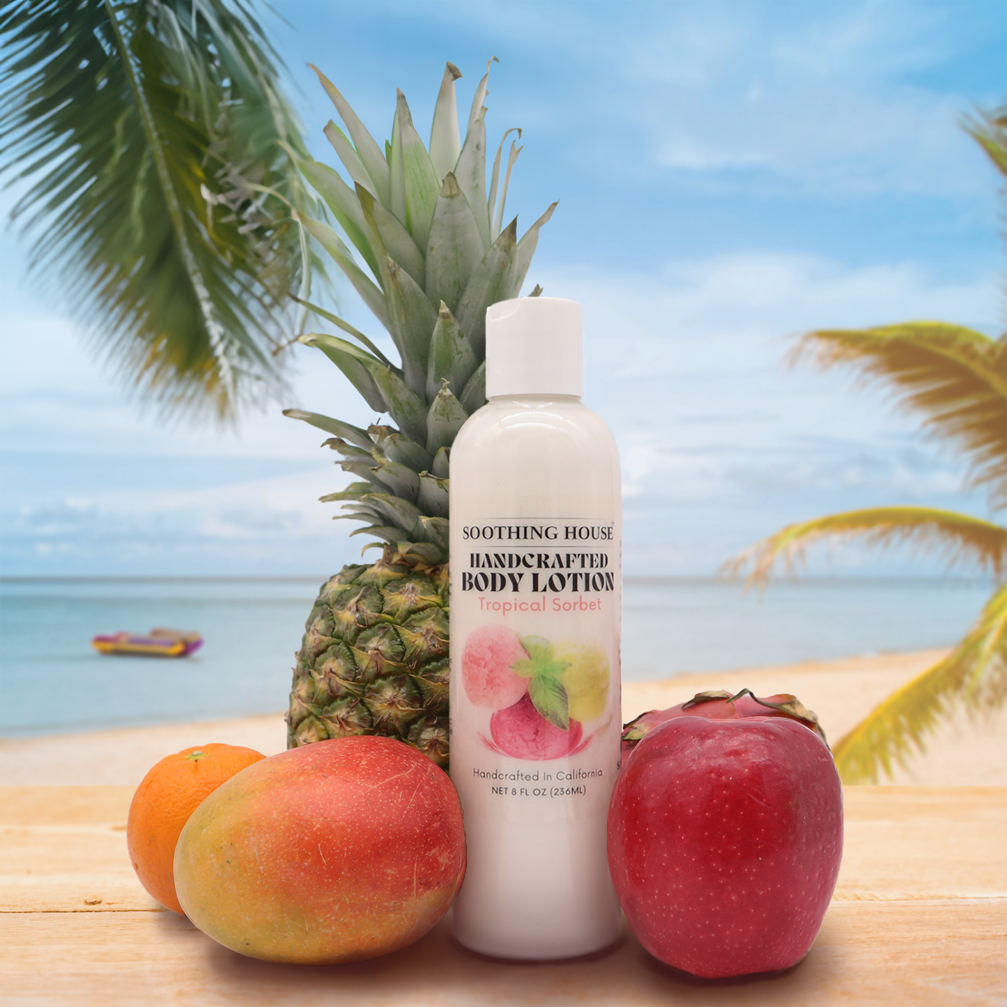 Handcrafted Tropical Sorbet Body Lotion
