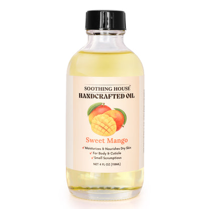 Handcrafted Sweet Mango Body Oil (4 Fl Oz)