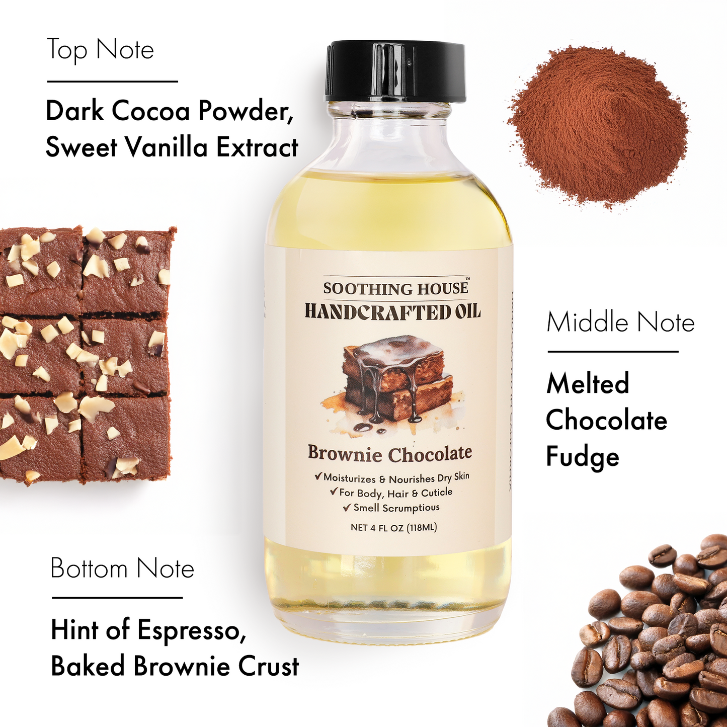 Chocolate Lover Duo: Chocolate Sugar Cookie + Brownie Chocolate (4 Fl Oz Each)