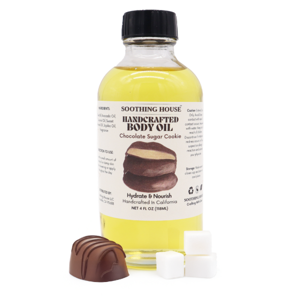 Handcrafted Chocolate Sugar Cookie Body Oil