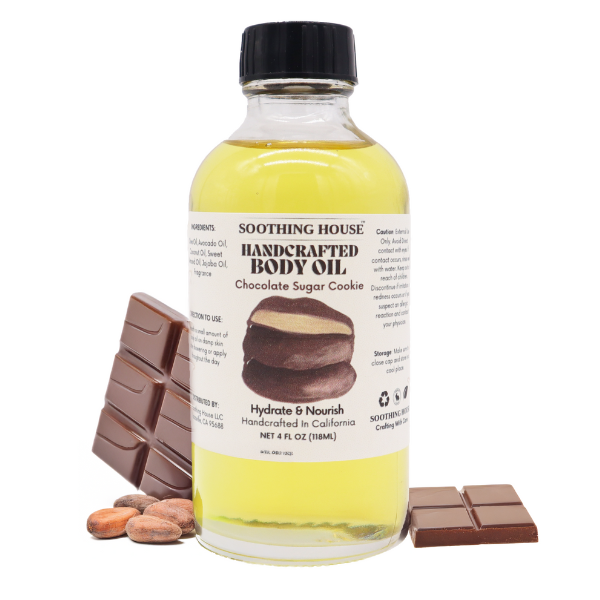 Handcrafted Chocolate Sugar Cookie Body Oil