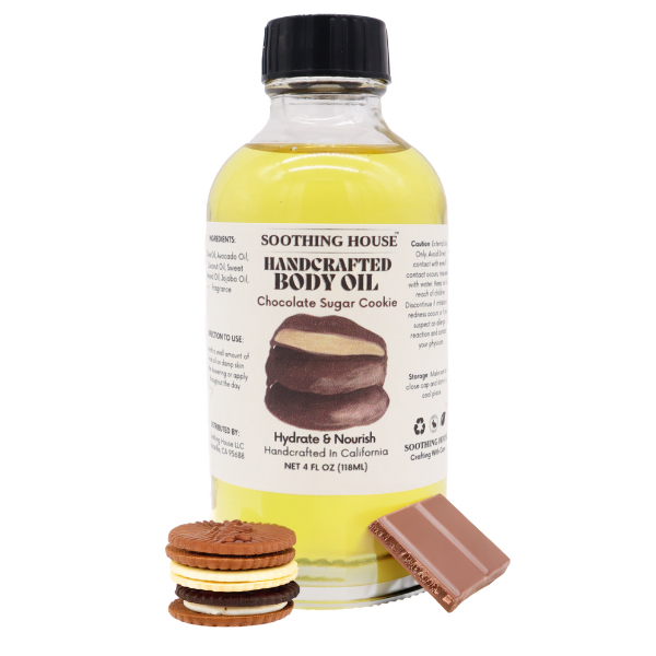 Handcrafted Chocolate Sugar Cookie Body Oil