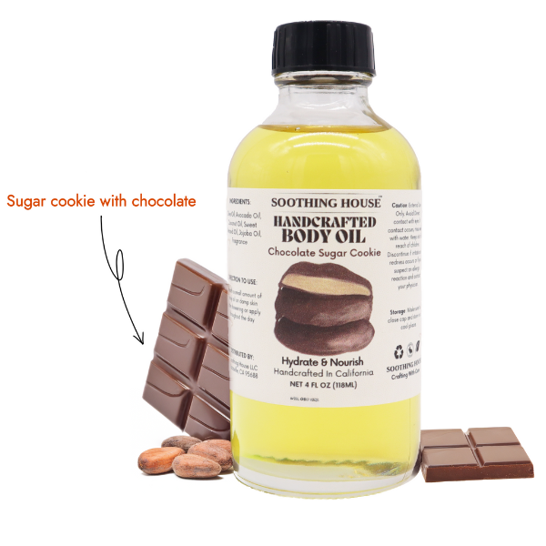 Handcrafted Chocolate Sugar Cookie Body Oil