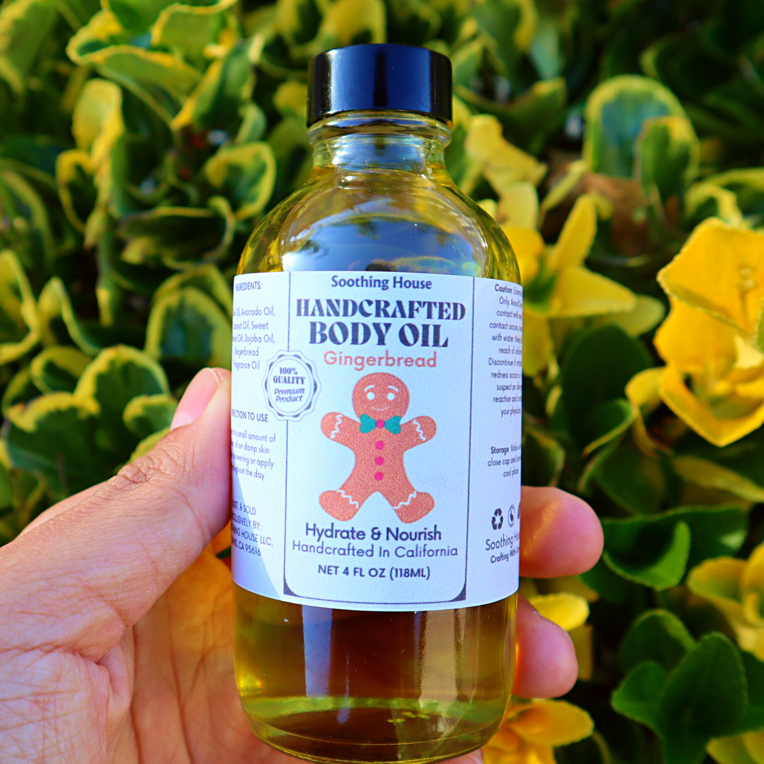 Handcrafted Vanilla Bean Multi-Use Body Oil