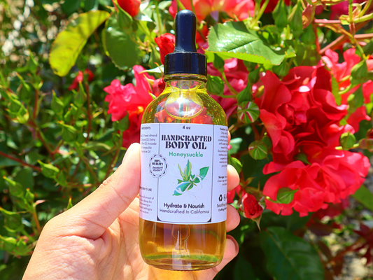 Handcrafted Honeysuckle Multi-Use Body Oil