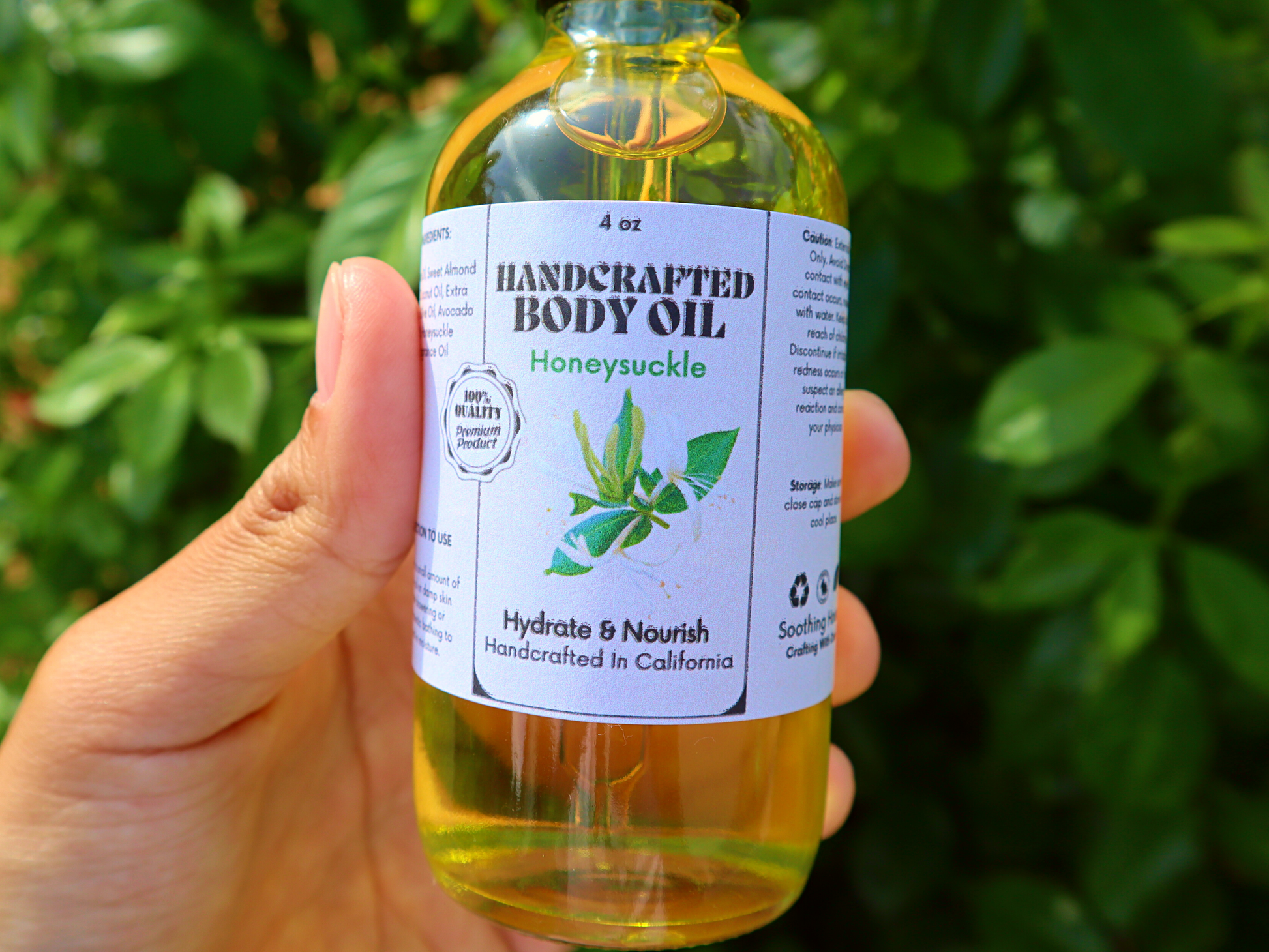 Honeysuckle Jasmine Pure Organic Multi-use Essential Oil 