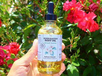 Handcrafted Sensual Jasmine Multi-Use Oil