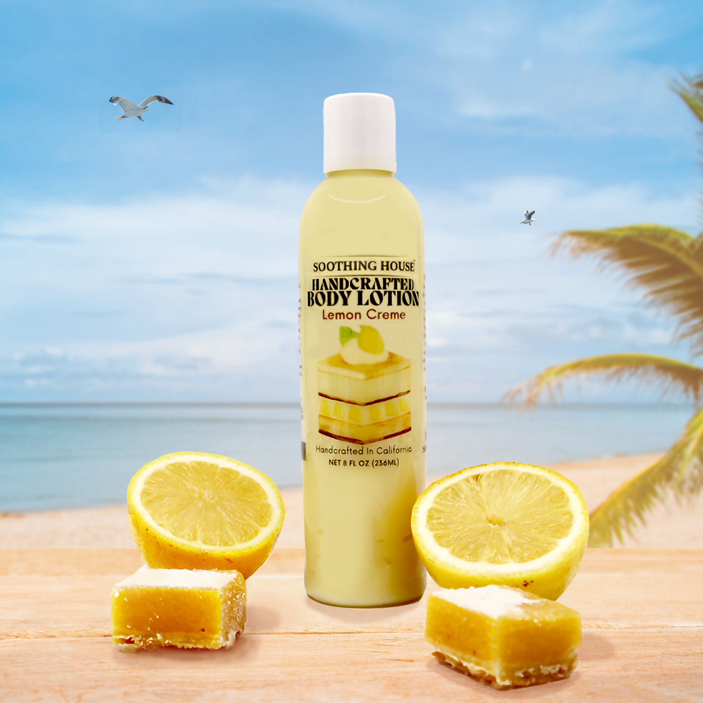 Handcrafted Lemon Creme Body Lotion