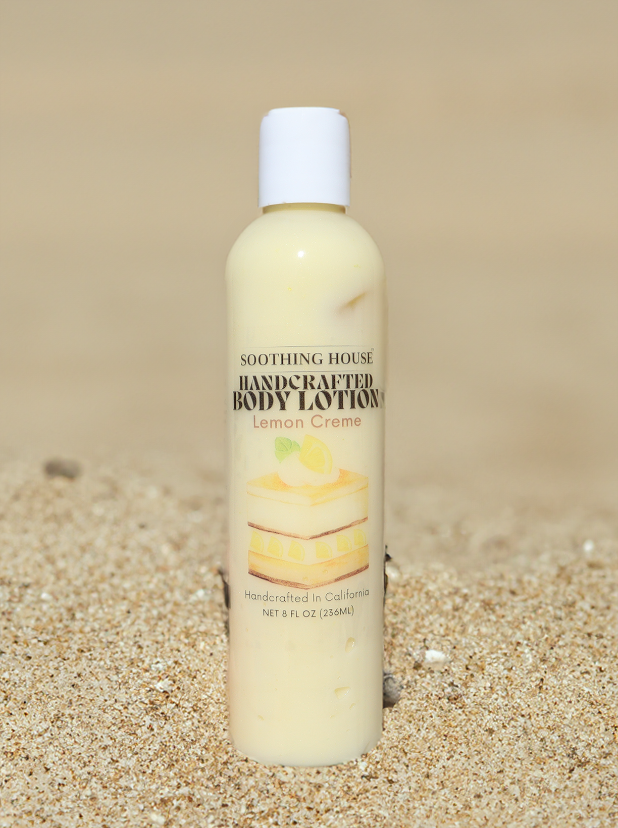 Handcrafted Lemon Creme Body Lotion