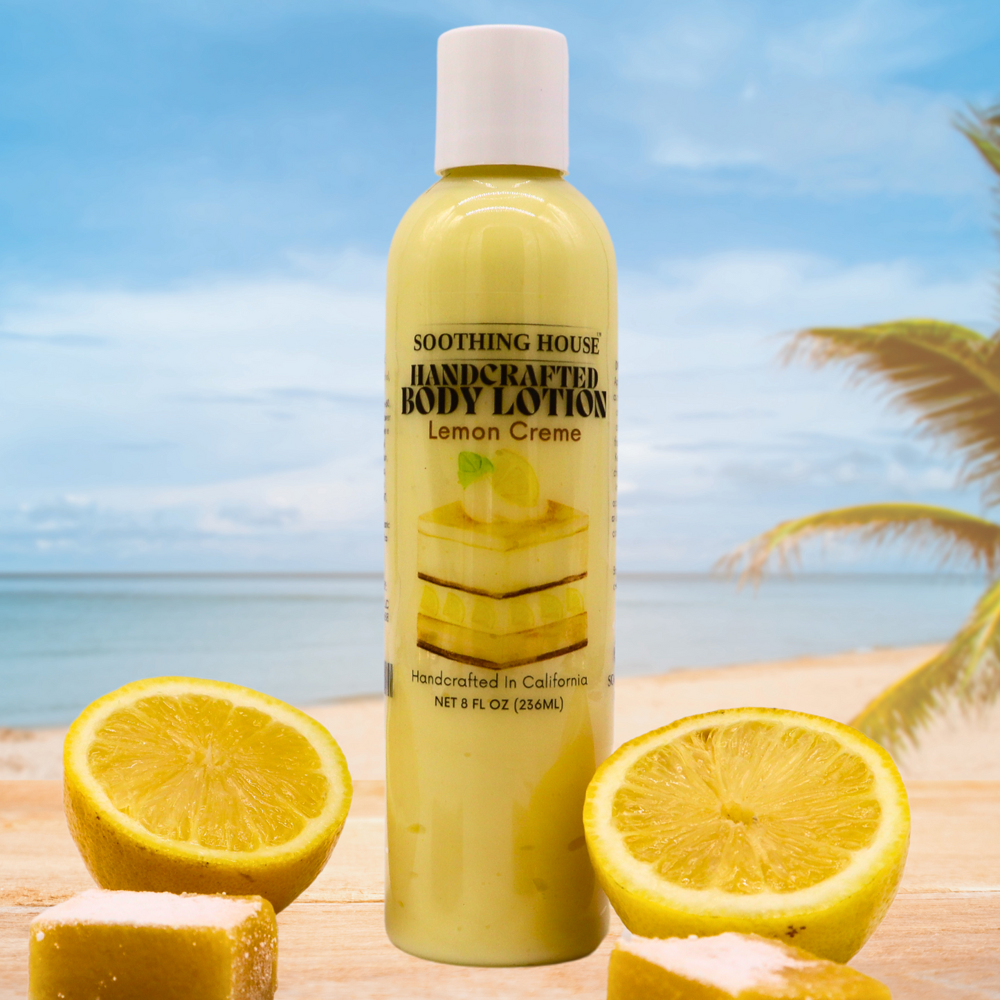 Handcrafted Lemon Creme Body Lotion