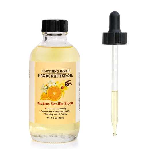 Handcrafted Radiant Vanilla Bloom Body Oil (4 Fl Oz)
