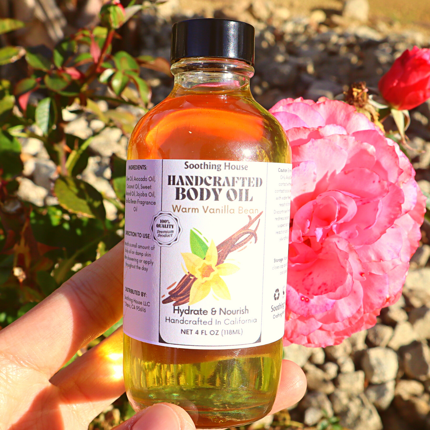 Two Ingredient Home-made Sweet Almond & Vanilla Body Oil for Dry Skin »  Coffee & Vanilla
