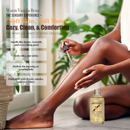 Handcrafted Vanilla Bean Body Oil (4 Fl Oz)