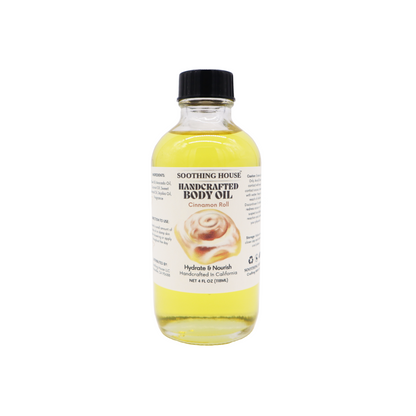 Handcrafted Cinnamon Roll Body Oil (4Fl Oz)