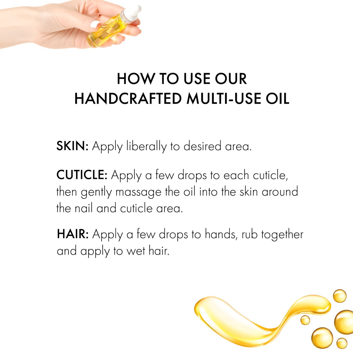 Handcrafted Sweet Peach Body Oil