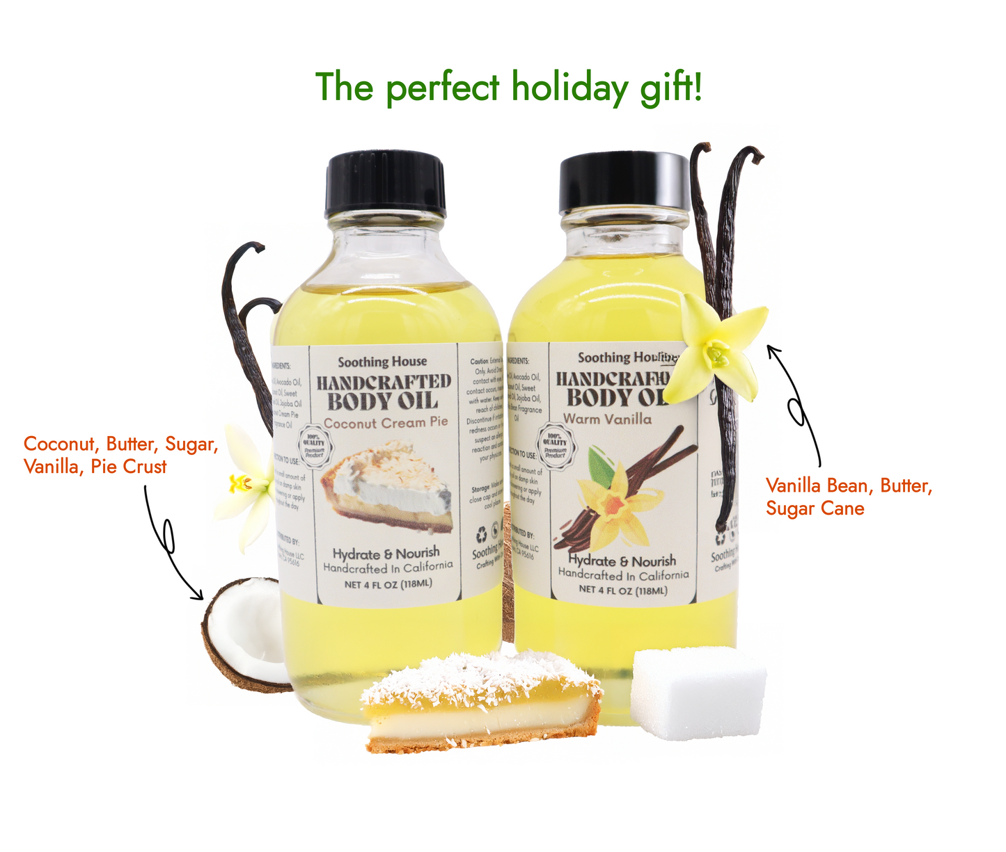 Viral Favorites Bundle: Warm Vanilla Bean Body Oil & Coconut Cream Body Oil