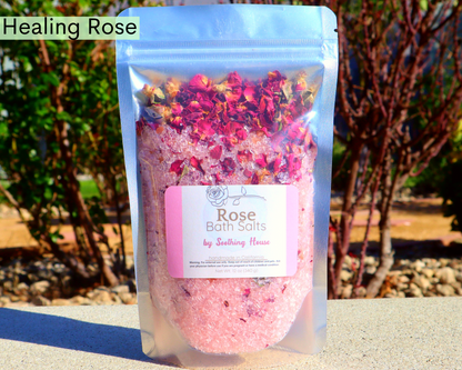 Handcrafted Aromatherapy Bath Salts with Essential Oils for Bath Soak and Foot Soak