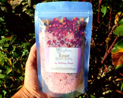 Handcrafted Aromatherapy Bath Salts with Essential Oils for Bath Soak and Foot Soak